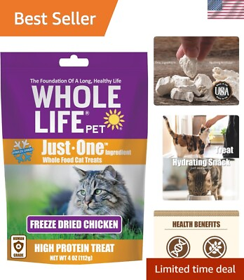 #ad Nutrient Rich Freeze Dried Chicken Cat Treats Ideal for Training $35.99