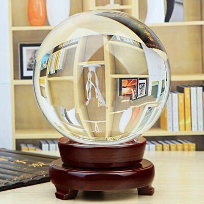 #ad Natural Quartz Clear Magic Crystal Healing Ball Sphere 80mm 100mm 120MM 150MM $132.99