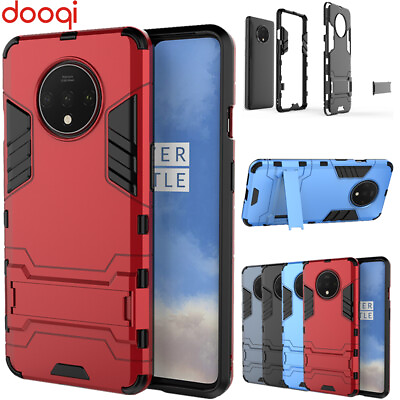 #ad For OnePlus 7T Luxury Ultra Slim Shockproof Hybrid Armor Stand Shell Case Cover $13.98