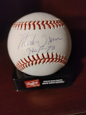 Signed Monte Irvin Official National League Ball $29.99