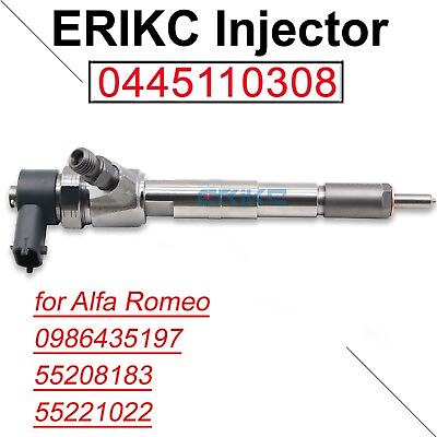 #ad 0445110308 Diesel Injector 0986435197 for Bosch Alfa Romeo 55208183 55221022 $82.90