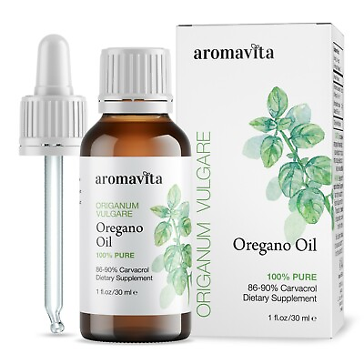 #ad 100% Pure Greek Oregano Oil Vegan Friendly Undiluted Oregano Oil 86% 30ml 1oz $19.90