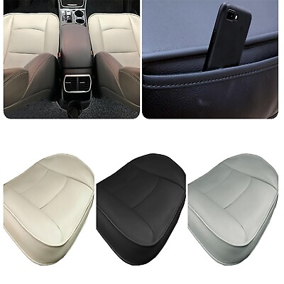 #ad Luxury PU Leather Car Seat Cover Protector Front Car Seat Cover Seat Bottom $22.31