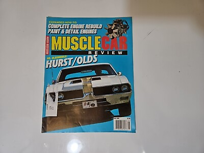 MUSCLECAR REVIEW Magazine May 1989 Dr. Oldsmobile Hurst Olds Engine Rebuild Cars $6.99