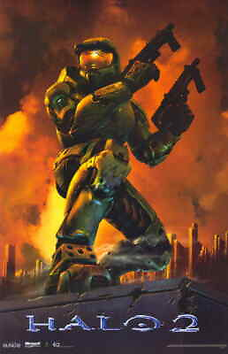 #ad HALO 2 11x17 Movie Poster Licensed New USA B $11.99