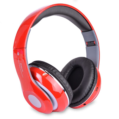 #ad Bluetooth Wireless Cordless foldable Headset Stereo Headphone Sports Earphone $38.99