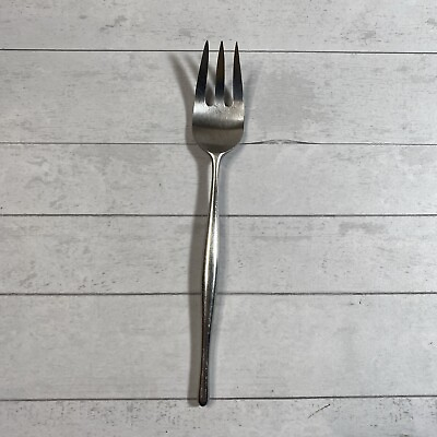 #ad Lauffer Towle Salad Fork Design 3 Marked Norway Stainless Flatware $24.99