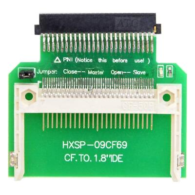 IDE to CF Adapter Expansion Card 50Pin to Compact Flash to 1.8 Inch IDE $4.87