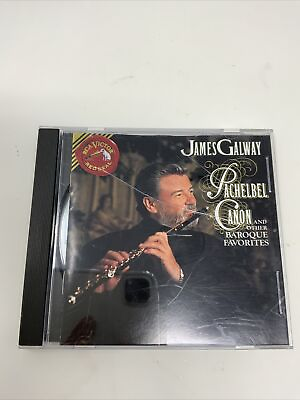 #ad James Galway Pachelbel Canon And Other Baroque Fovorites CD 1994 $12.99