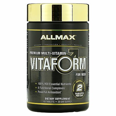 Vitaform Premium Multi Vitamin For Men 60 Tablets $17.35