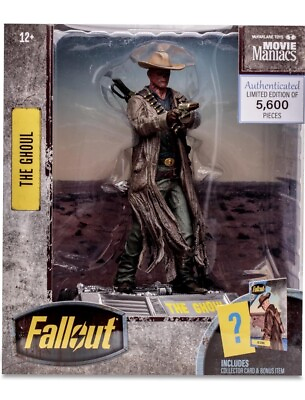 McFarlane Fallout Movie Maniacs The Ghoul 6quot; Posed Figure PRE SALE $59.99