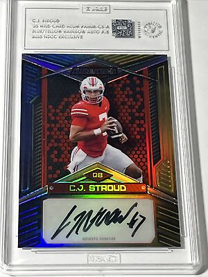 2023 NFL CJ STROUD RC AUTO BRYCE YOUNG RC ANTHONY RICHARDSON RC 10 CARD HOT PACK $24.59