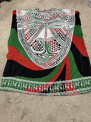 #ad NF Womens Maxi Kaftan Dress One Size Multicolor Kimono Beach Cover Up $18.99