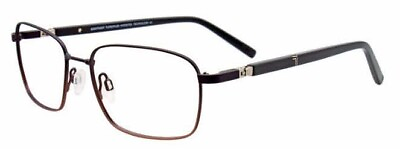 #ad New Easy Twist ET 990 Rectangle Matte Black Eyeglasses Authentic $49.50