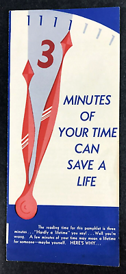 #ad #ad Red Cross Pamphlet Americans Rolling Up Sleeves Giving Donating Blood 1953 e1 13 $4.68
