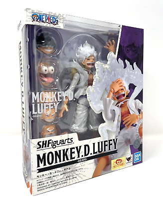 #ad S.H.Figuarts ONE PIECE Monkey D. Luffy Gear 5 TAMASHII NATIONS Bandai Japan New $122.00