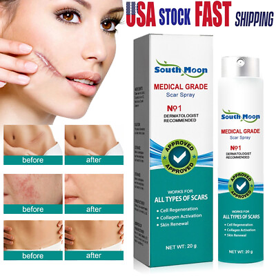 #ad Scar Removal Spray Stretch Mark Reduction Spray Skin Body Scars Repair Spray US $8.45