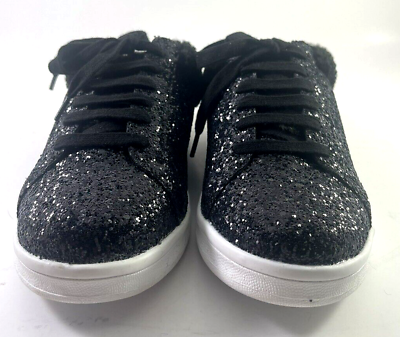 #ad Rampage Scott Fleece Glitter Slip On Mule Sneaker Size 6 $39.99