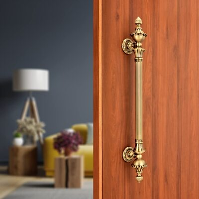 #ad Zinc Alloy Door Handles for Main Door Door Handle 12 inches Antique Finish $55.19