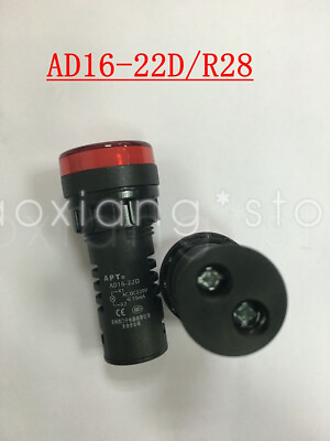 #ad 10pc AD16 indicator light red long handle indicator light AD16 22D R28 $69.00
