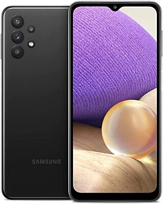 ⭐ GSM Unlocked ⭐ Samsung Galaxy A32 5G 64GB Awesome Black ⭐ Excellent $119.00