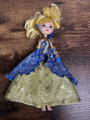#ad Ever After High Blondie Lockes Thronecoming Doll Incomplete $17.99