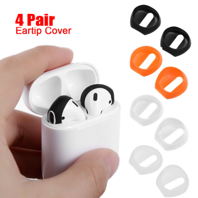 4 Pair Earpods Airpod Cover Case Compatible with 1amp;2 Anti Slip Silicone Cover $3.99