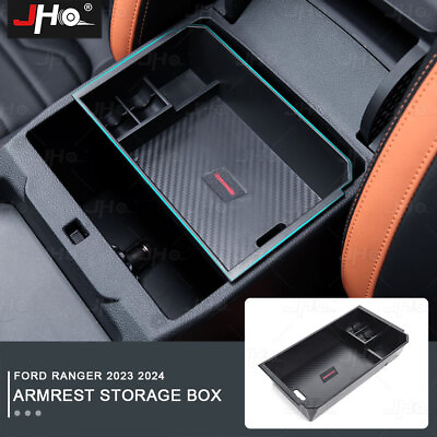 #ad Armrest Storage Box Car Center Control Storage Box For Ford Ranger 2023 2024 $29.99