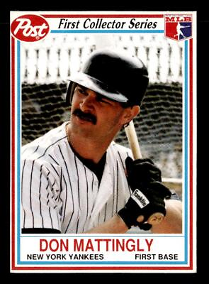#ad 1990 Post Cereal #1 Don Mattingly New York Yankees $1.70