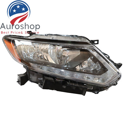 #ad Fit Nissan Rouge 2014 2016 Front Right Passenger Side Head Lamp Light Clear Lens $66.50