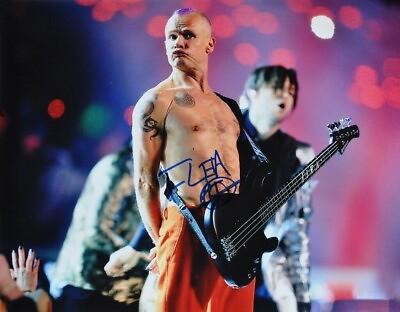 #ad FLEA RED HOT CHILI PEPPERS Autographed SIGNED 8 x 10 PHOTO REPRINT $12.50