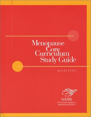 #ad MENOPAUSE CORE CURRICULUM STUDY GUIDE 2ND EDITION By The North American $35.95