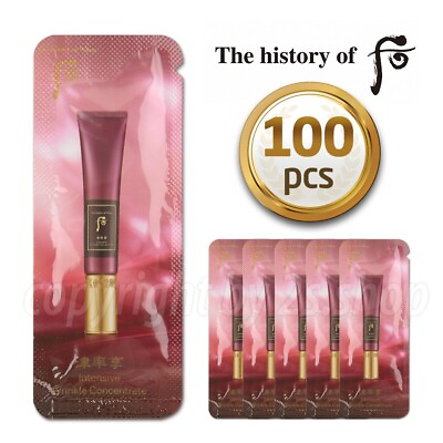 #ad The History of Whoo Intensive Wrinkle Concentrate 1ml X 100pcs $44.90
