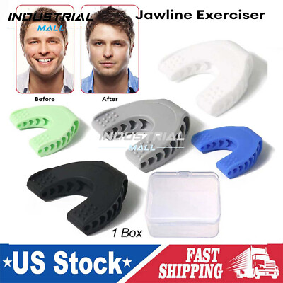 #ad 3PCS Jawline Exerciser Jaw Trainer Resistance Levels With Box for Menamp; Women $12.13