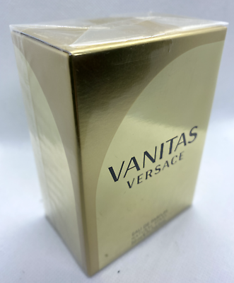 VERSACE VANITAS EAU DE PARFUM FOR WOMEN 1.7 Oz 50 ml New Sealed Discontinued $84.99