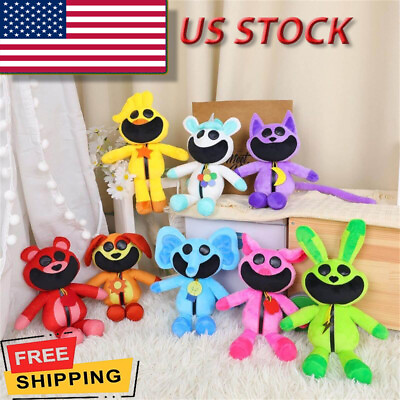 #ad 2024 Smiling Critters Poupy Play time CatNap Dog Day Plush Monsterss Dolls Gifts $10.99