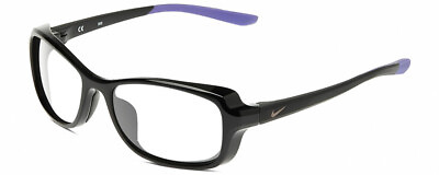 #ad NIKE Breeze CT8031 010 Designer Reading Glasses Gloss Black Matte Purple Oval 57 $205.66