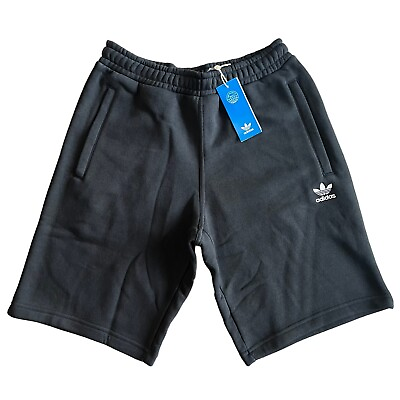 Adidas Shorts Mens Size Small Essentials Trefoil Black H34681 $34.95