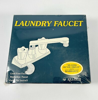 #ad Laundry Faucet Aqua Touch Chrome Two Handle Laundry Faucet $15.00