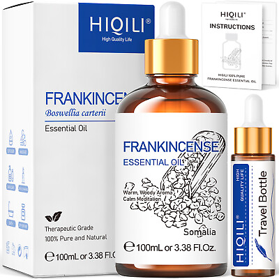 #ad #ad HIQILI 100ml Frankincense Essential Oil 100% Pure Undiluted Natural Massage Skin $13.24