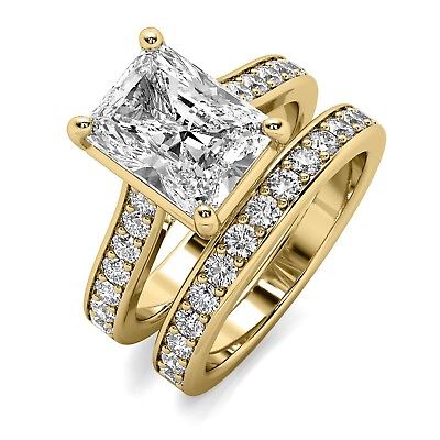 #ad #ad NATURAL DIAMONDS 2.60 Ct I VS1 Solitaire Radiant Cut Diamond Engagement Ring Set $9625.00