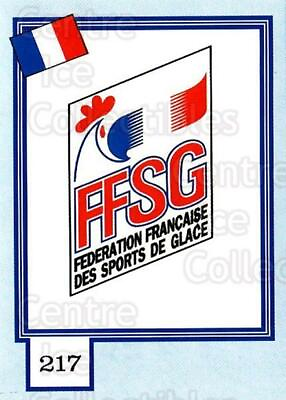 #ad 1992 Finnish Semic Stickers Snickers Backs #217 French National Team C $3.00