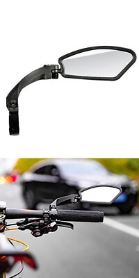 #ad Bicycle Ebike Handlebar Rearview Mirror Rhombus right side $8.95