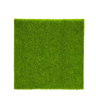 2 Sizes Synthetic Artificial Grass Mat Green Non Qoven Fabric Fake Faux Grass... #ad $10.04