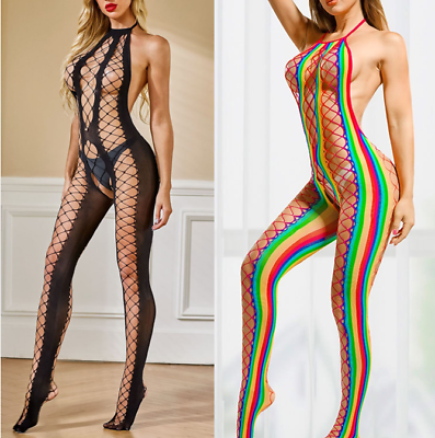 #ad Underwear Sleepwear Sexy lingerie Clubwear Dress Bodystocking Bodysuit Babydoll $9.88