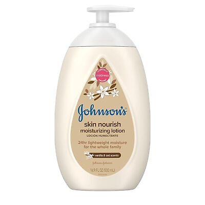 Johnson#x27;s Baby Skin Nourish Moisturizing Baby Lotion for Dry Skin 16.9 fl. oz $11.52