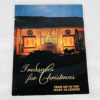 Treasures for Christmas Book Decorative Tole Painting By Mary Jo Leisure $4.45