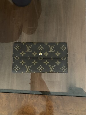 Louis Vuitton Porte Monnaie Monogram Pochette Credit Long Wallet M61725 $375.00
