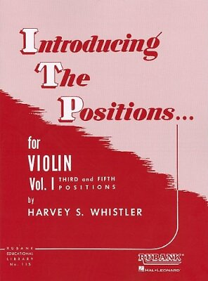#ad Introducing the Positions for Violin: Volume 1 Third and Fifth Position $9.74