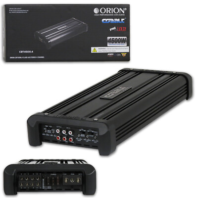 Orion CBT4500.4 4 Channel Class AB Car Amp Amplifier 4500W Max $123.95